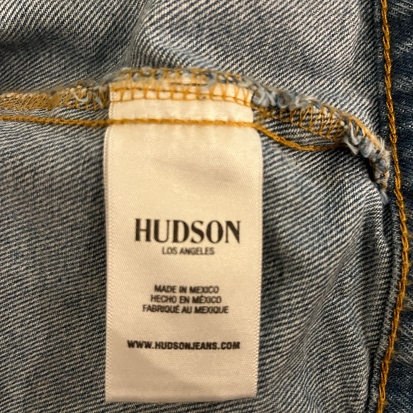 Hudson Jeans, women’s denim/jean jacket, Size 1x - Picture 8 of 9